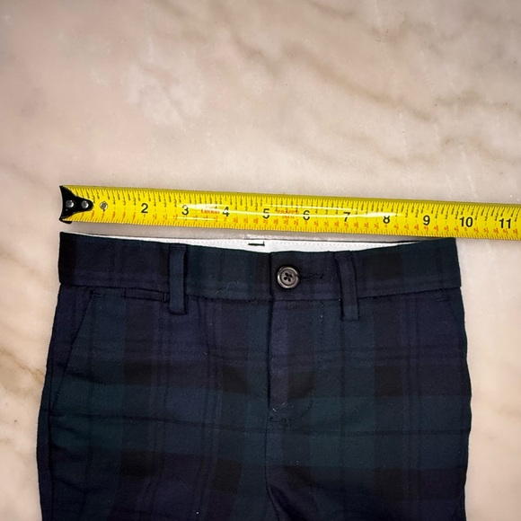 Ralph Lauren Infant Boy's Pants Plaid Tartan Black Multi Lined 18 months - Picture 7 of 8